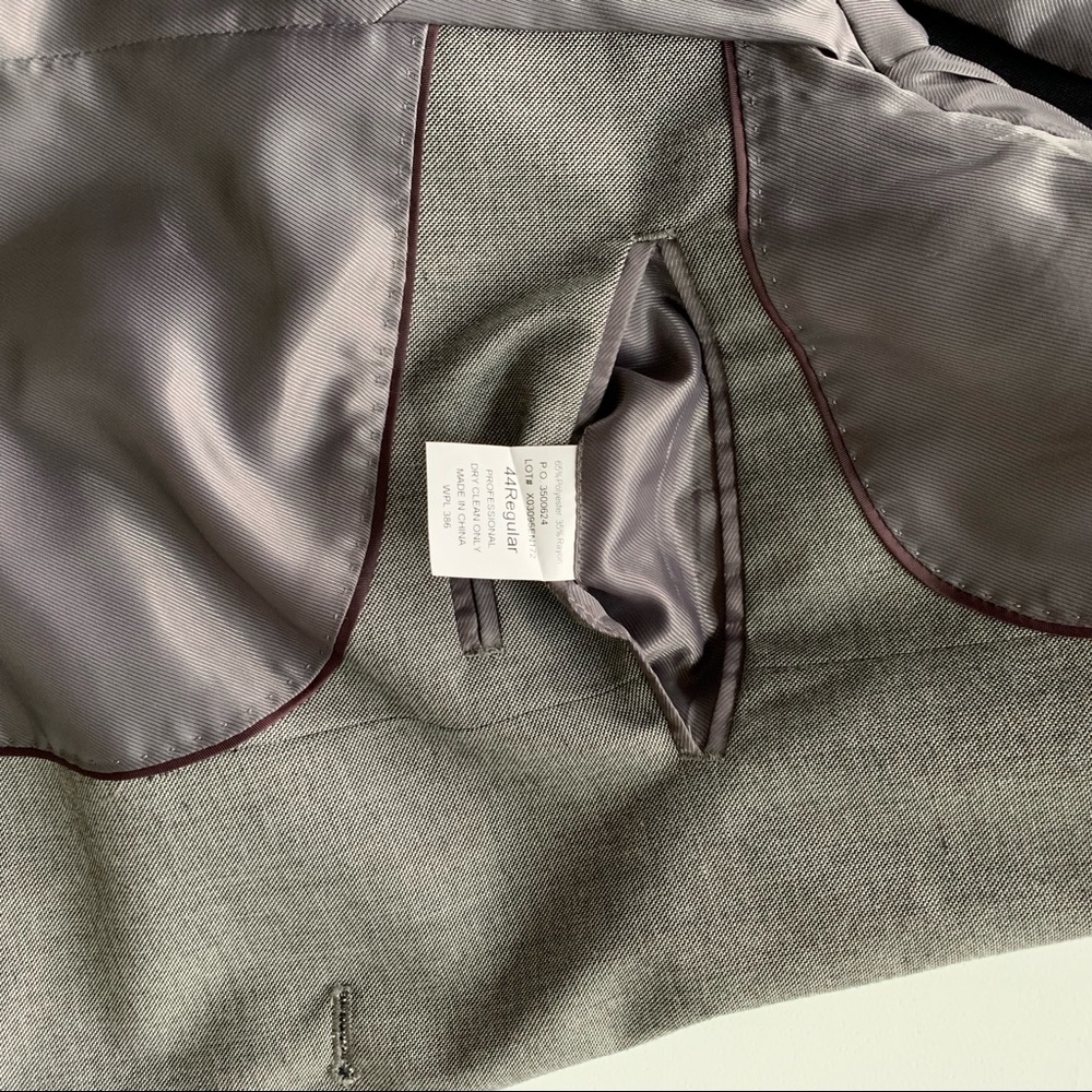 💥 Gray Sports Coat 💥 classic suit coat blazer - Picture 6 of 7
